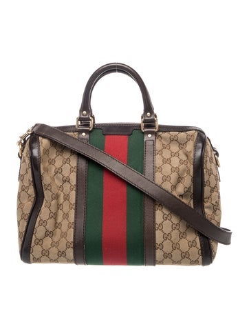 GG Canvas Boston Medium