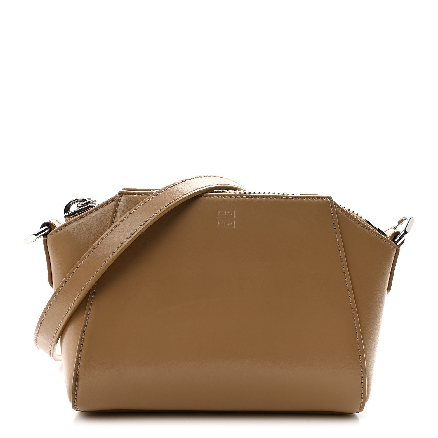 Givenchy Smooth Calfskin Nano Antigona Beige Cappuccino