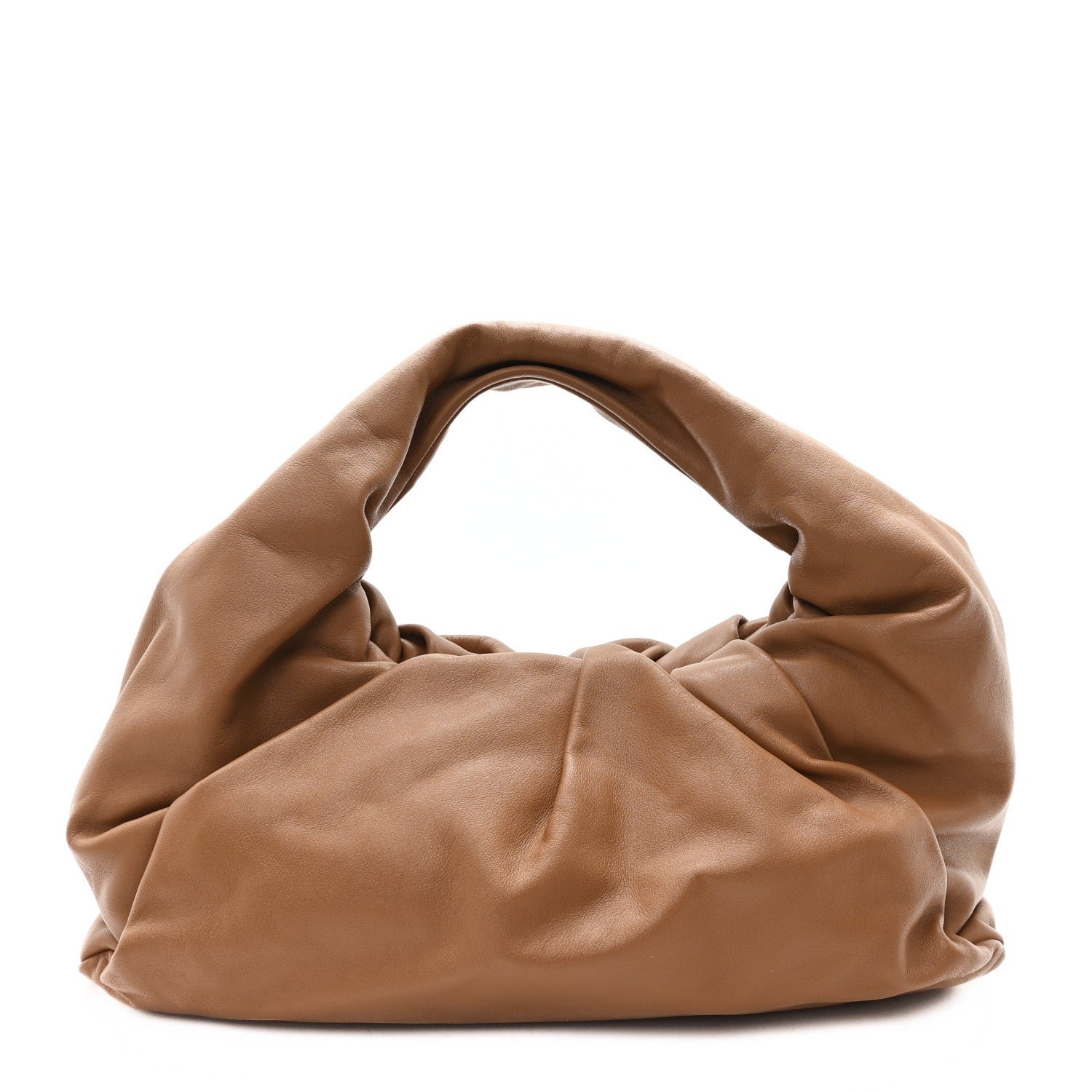 Bottega Veneta Smooth Butter Calfskin Small The Shoulder Pouch Cammello