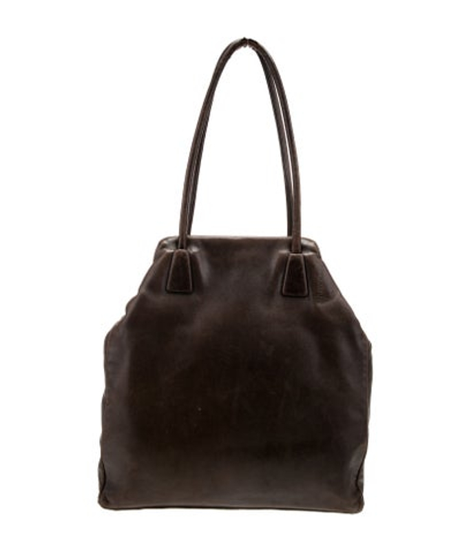 Jil Sander Sander Leather Shoulder Bag