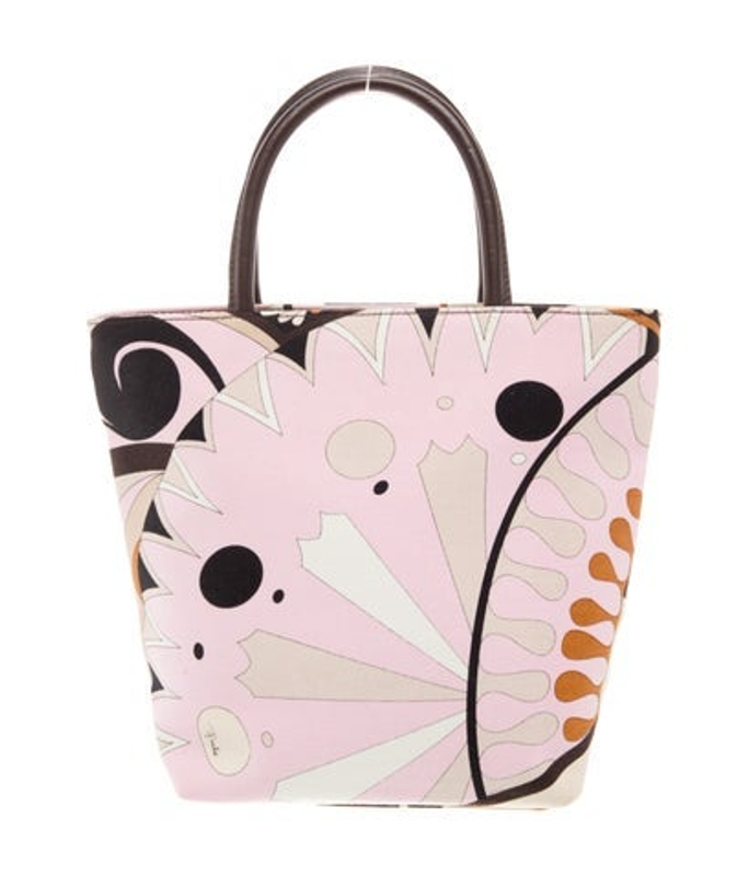 Emilio Pucci Pucci Canvas Bucket Bag