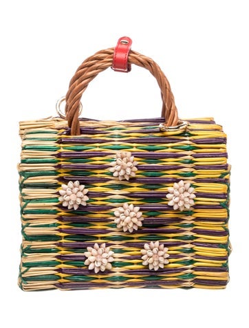 Heimat Atlantica Rattan Shoulder Bag