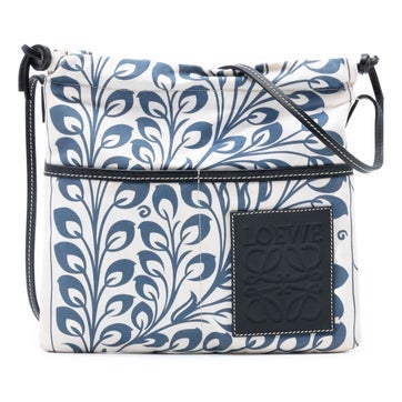 Canvas Anagram Drawstring Crossbody