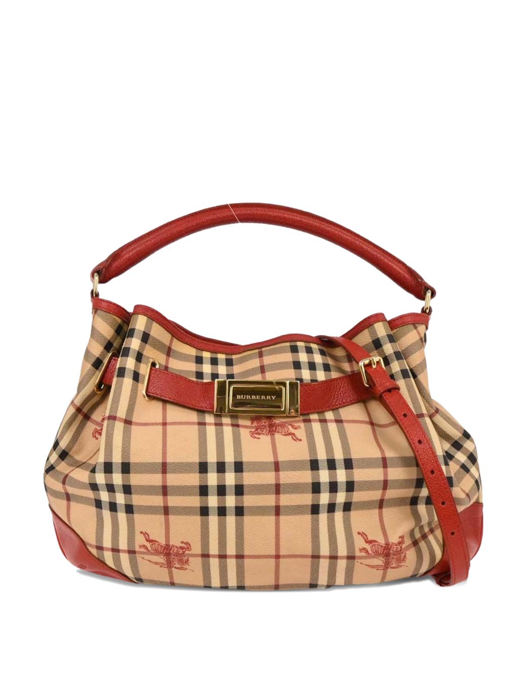 Burberry 2010s checked tote bag