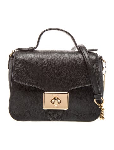Leather Top Handle Bag