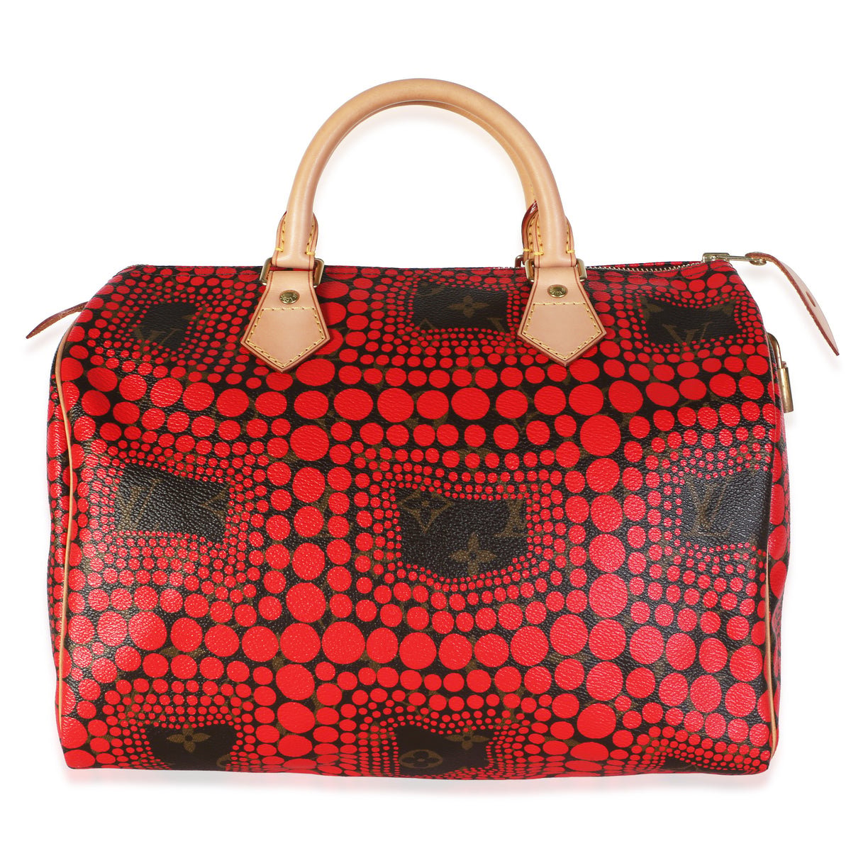 x Yayoi Kusama Red Infinity Dots Monogram Canvas Speedy 30