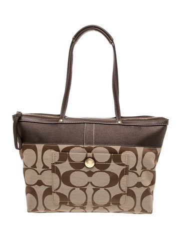 Coach Canvas Evening Bag