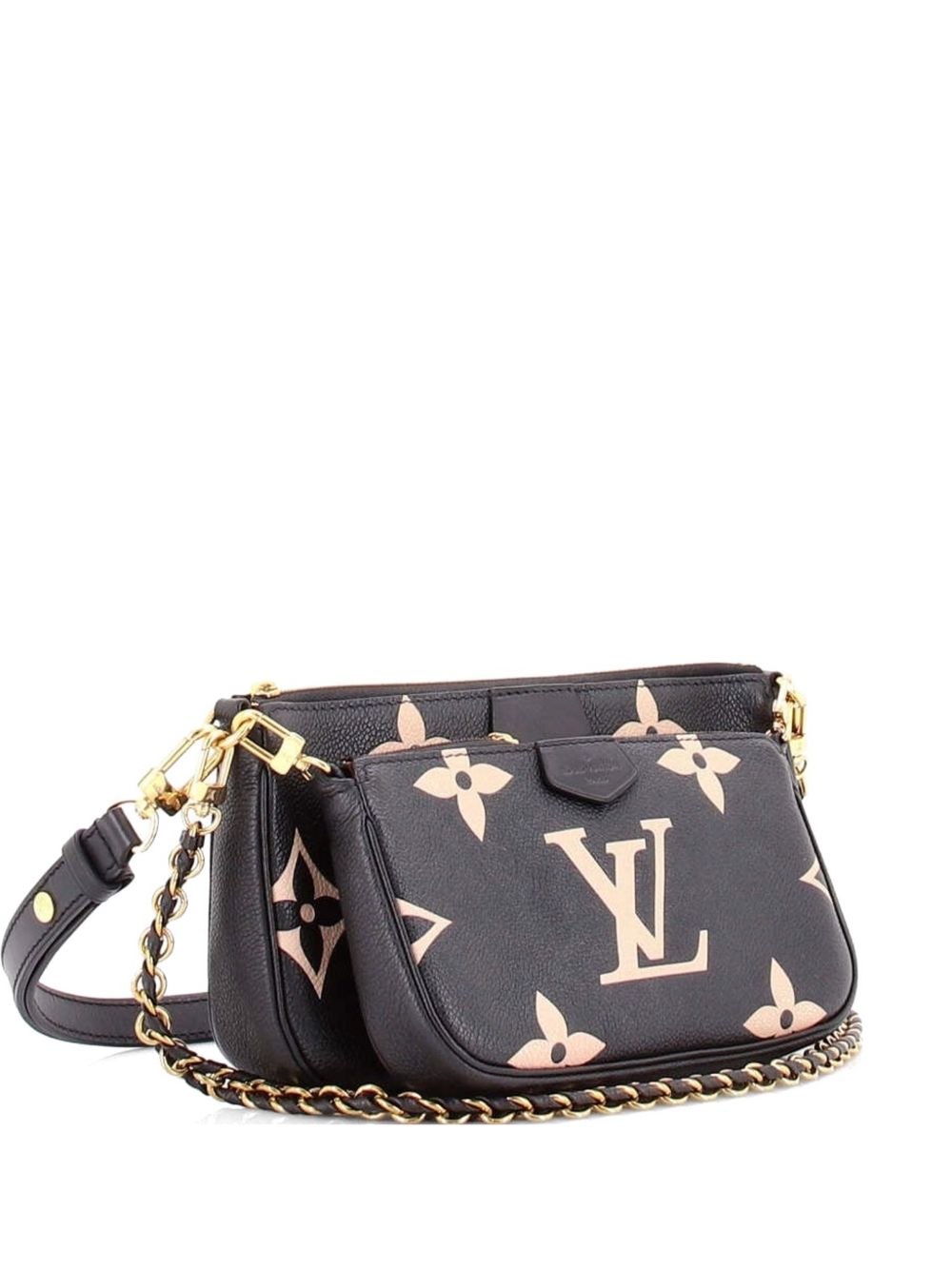 Multi Pochette Accessoires Bicolor Monogram Empreinte Giant crossbody bag