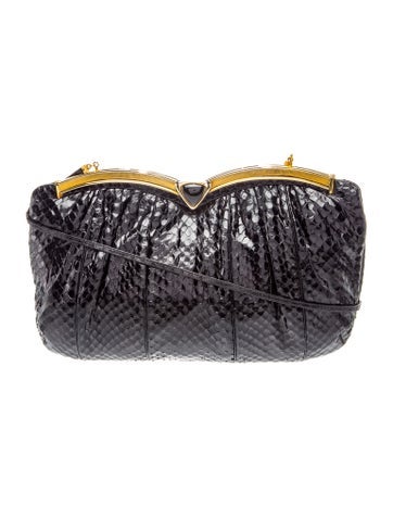 Snakeskin Evening Bag
