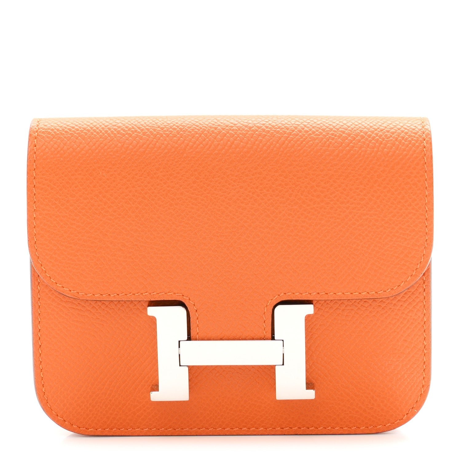 Hermes Epsom Constance Slim Wallet Orange