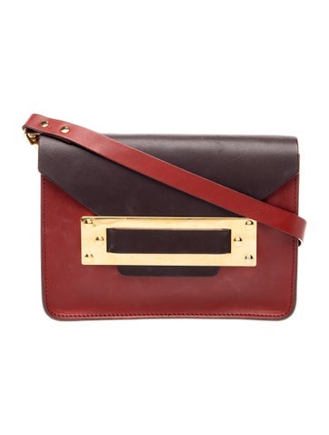 Sophie Hulme Leather Crossbody Bag