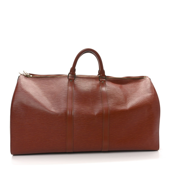 Louis Vuitton Epi Keepall 55 Kenyan Fawn