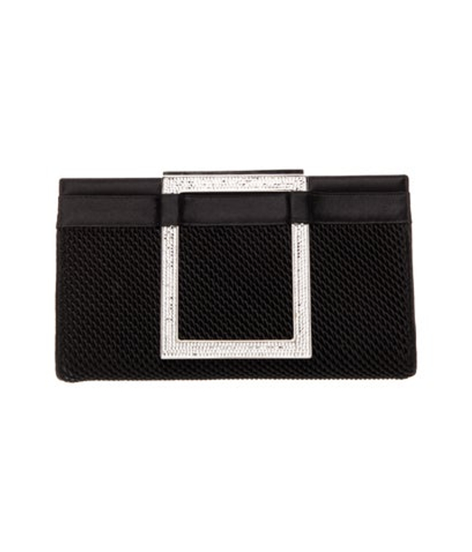 Judith Leiber Leiber Satin Clutch