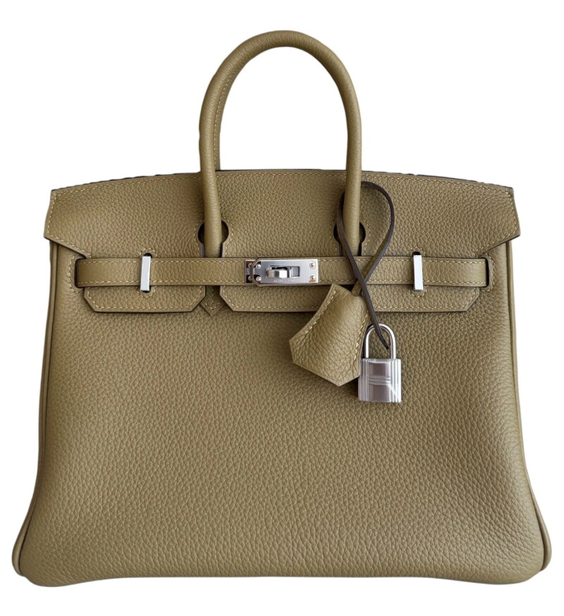 Hermes Dune Togo Birkin 25 Palladium Hardware, 2026