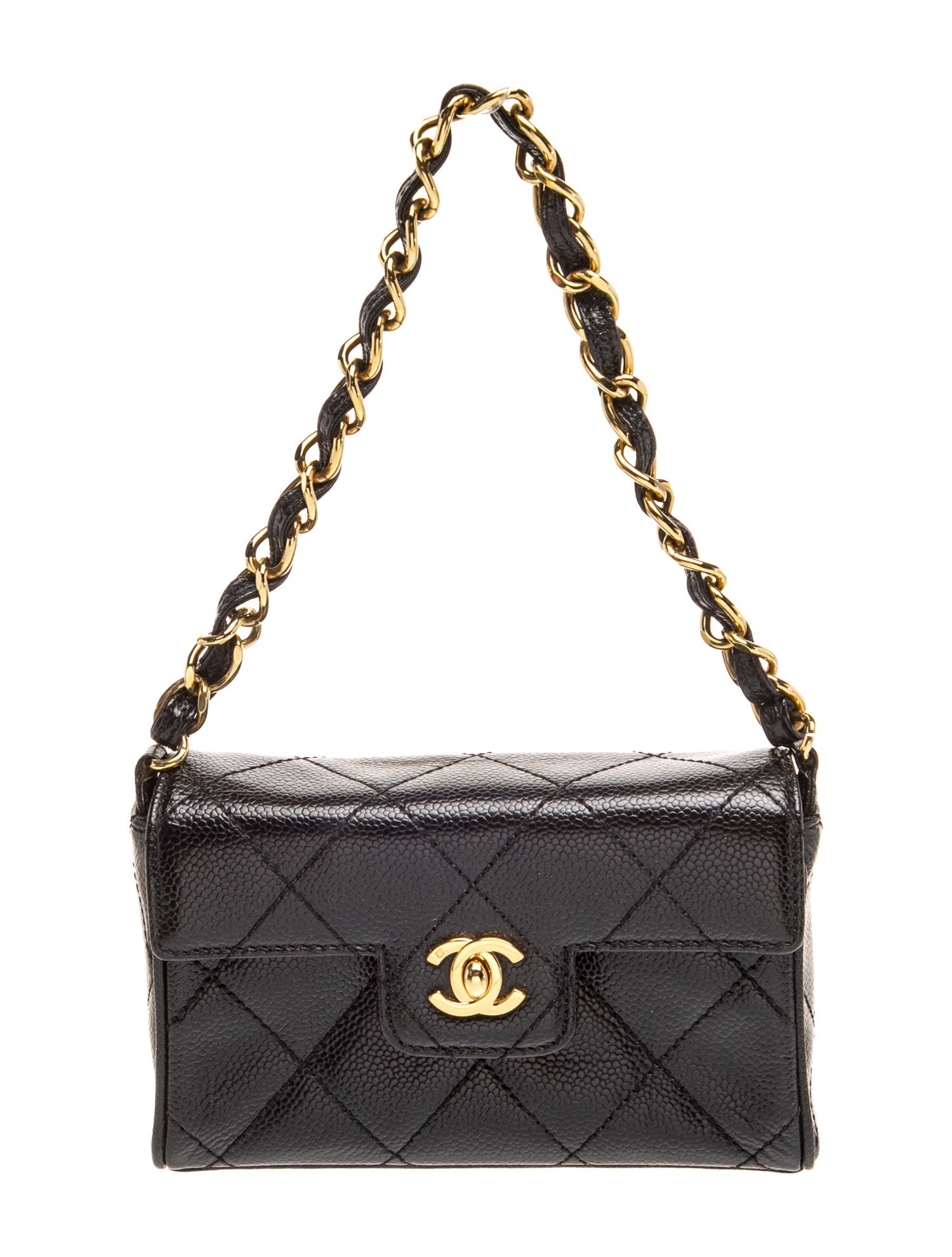 Quilted Mini CC Flap Bag