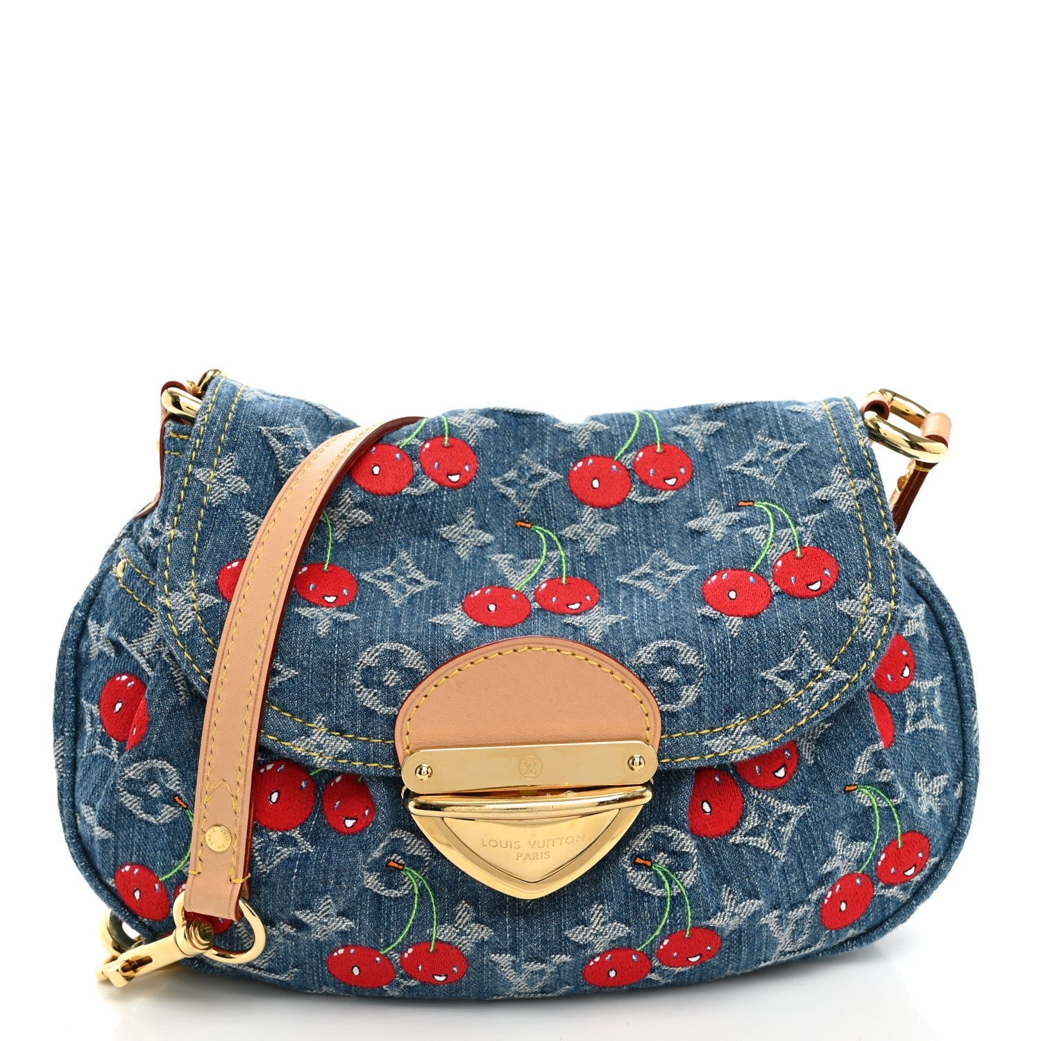 Louis Vuitton LV X TM Monogram Denim Cerises Sunset