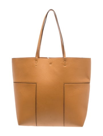 Leather Bucket Bag Medium