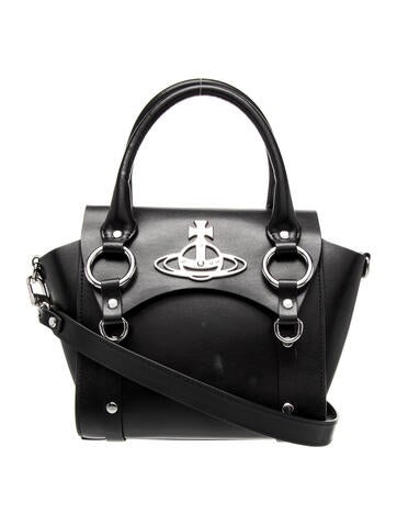 Vivienne Westwood Leather Top Handle Bag