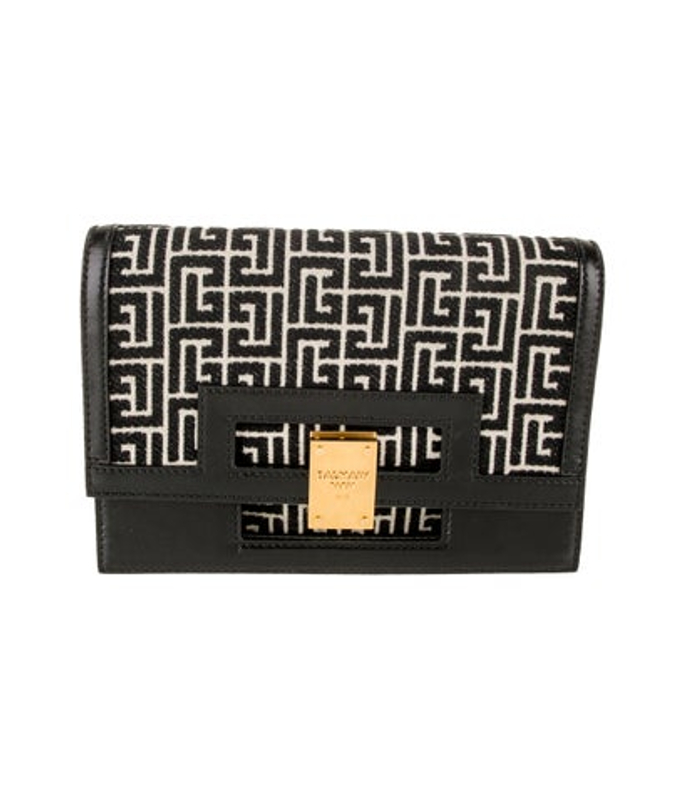 Balmain Leather Clutch