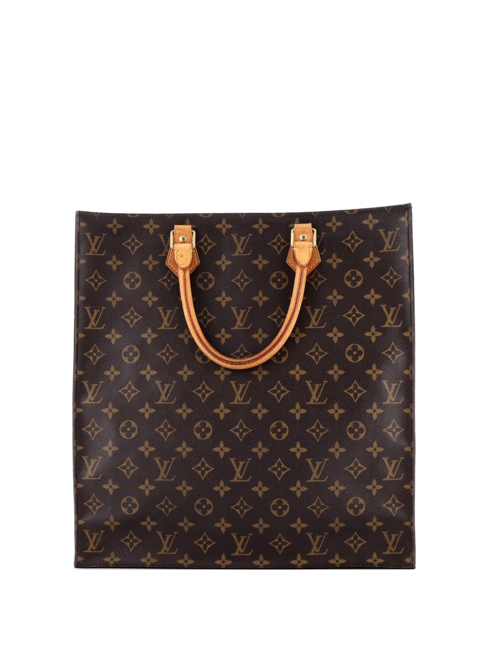 Vintage Sac Plat Bag Monogram Canvas tote bag