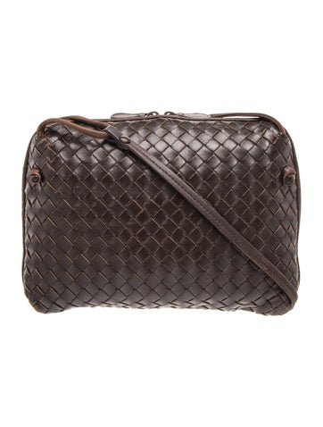 Intrecciato Crossbody Bag Small