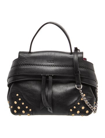 Tod's Leather Top Handle Bag