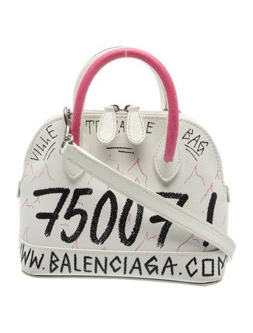 Balenciaga Leather XXS Graffiti Ville