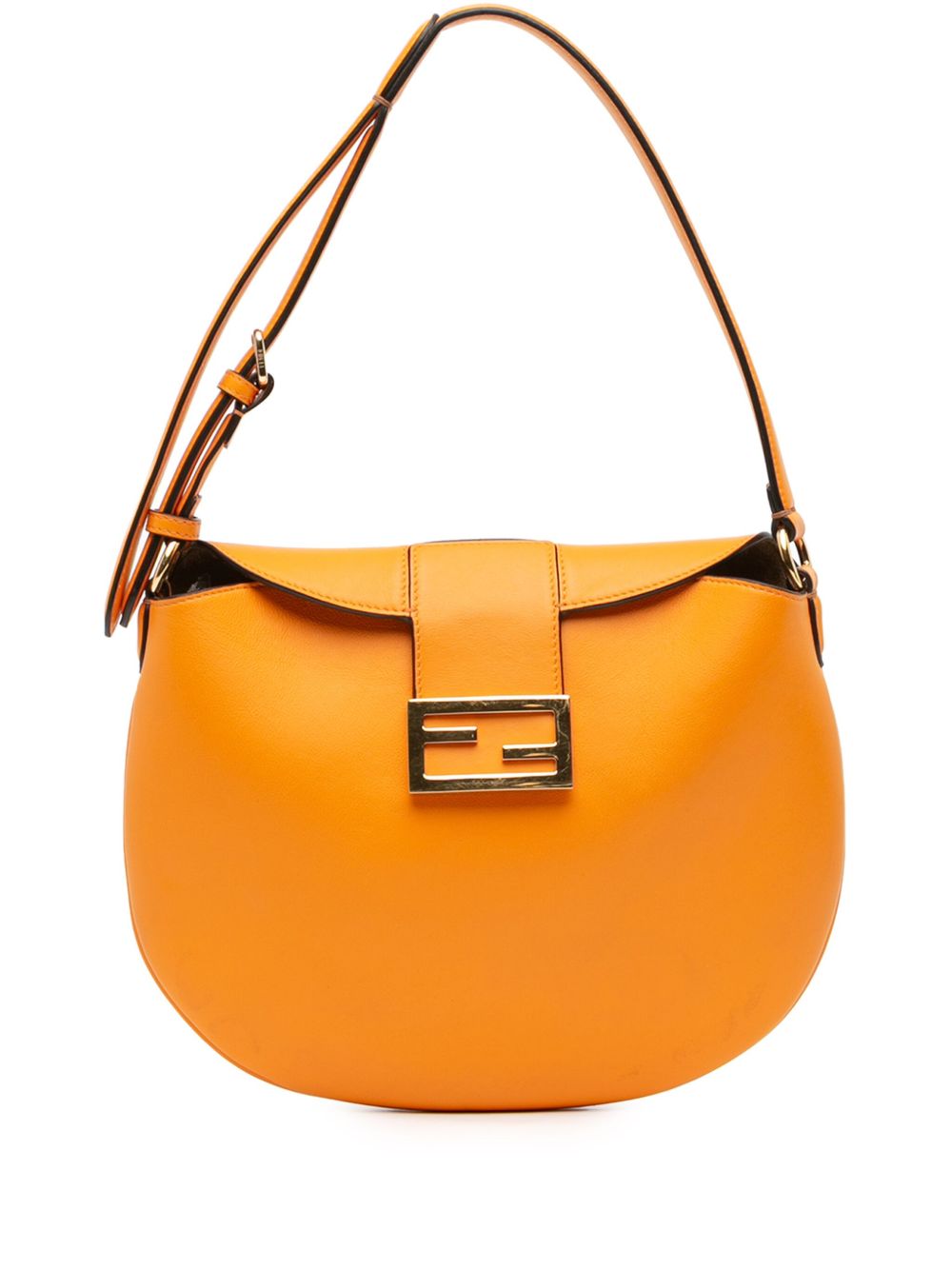 2010-2025 Small Leather Croissant hobo bag