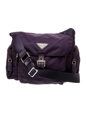 Tessuto Nylon Messenger Bag