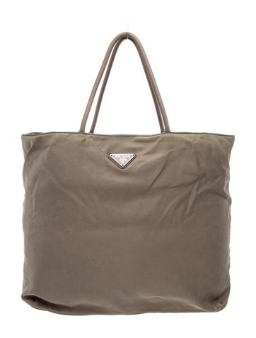 Tessuto Nylon Top Handle Bag