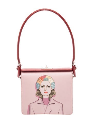 Saffiano Leather Shoulder Bag