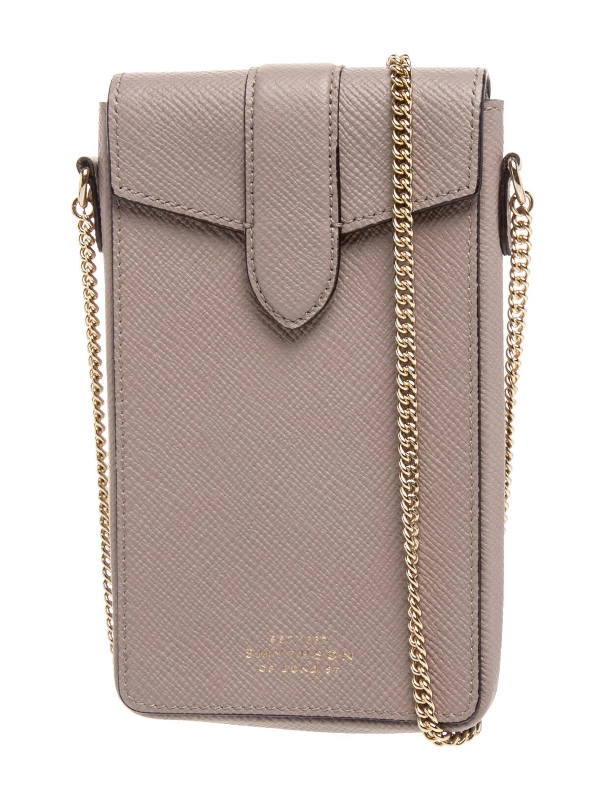 Smythson Leather Crossbody Bag