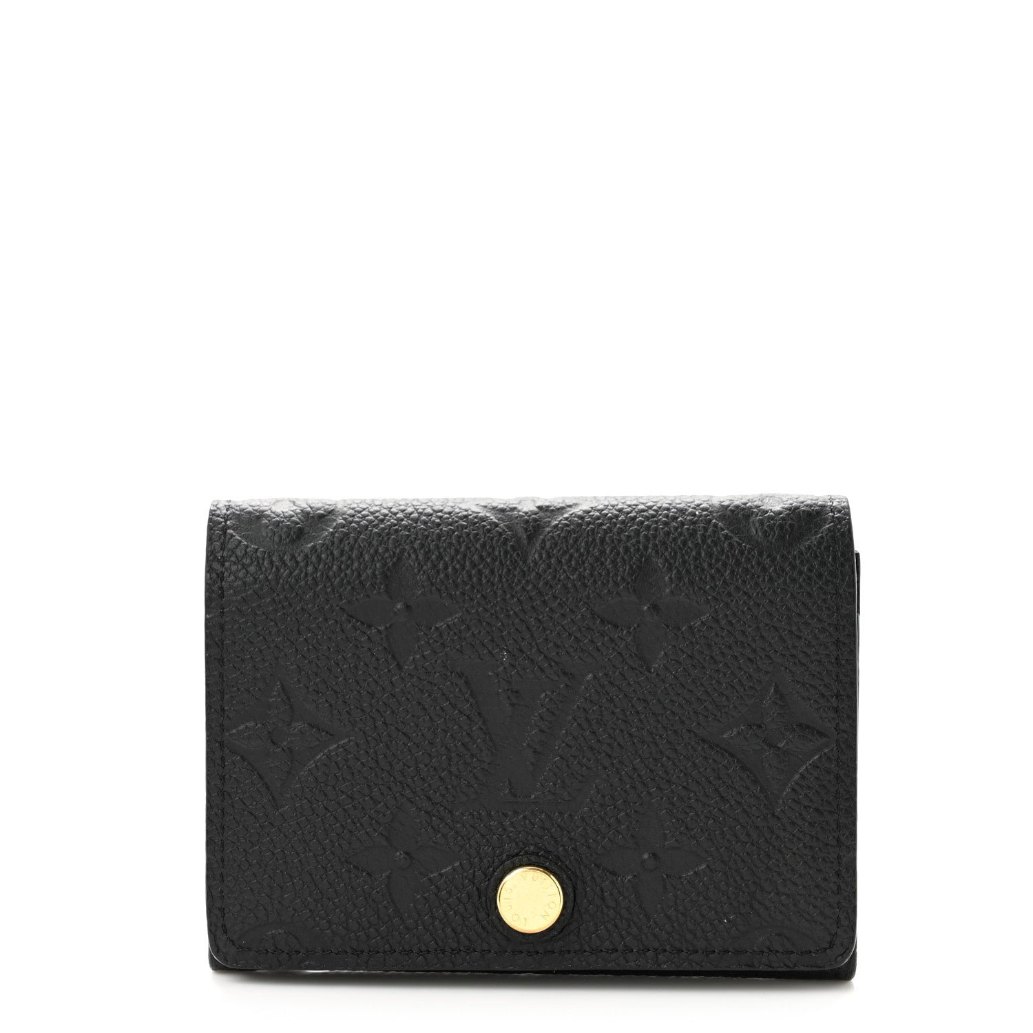 Louis Vuitton Empreinte Business Card Holder Black