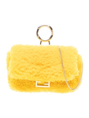 Shearling Baguette Nano
