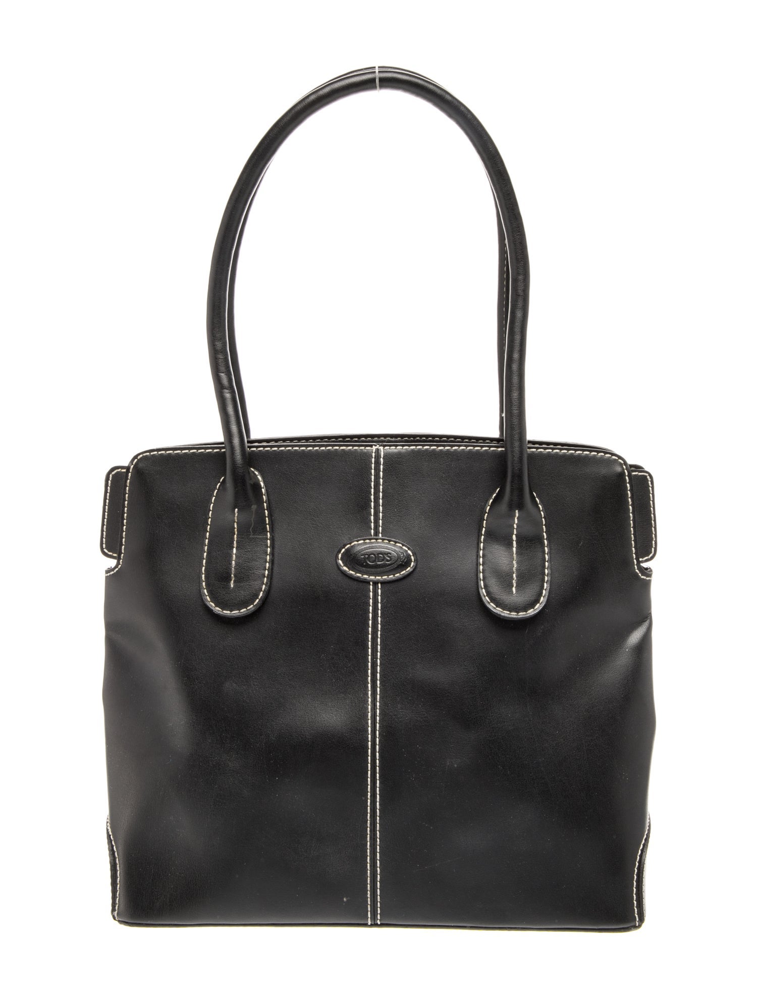 Leather Top Handle Bag