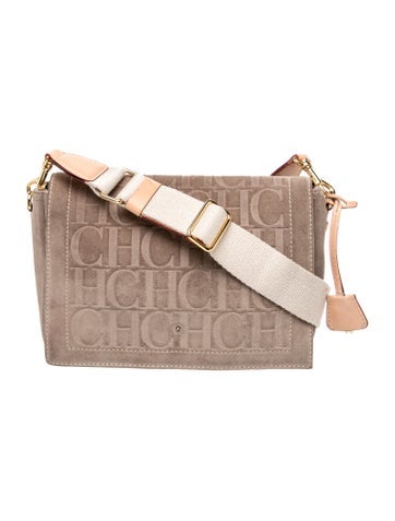 Suede Messenger Bag