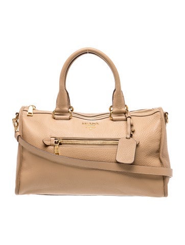 Vitello Daino Leather Top Handle Bag
