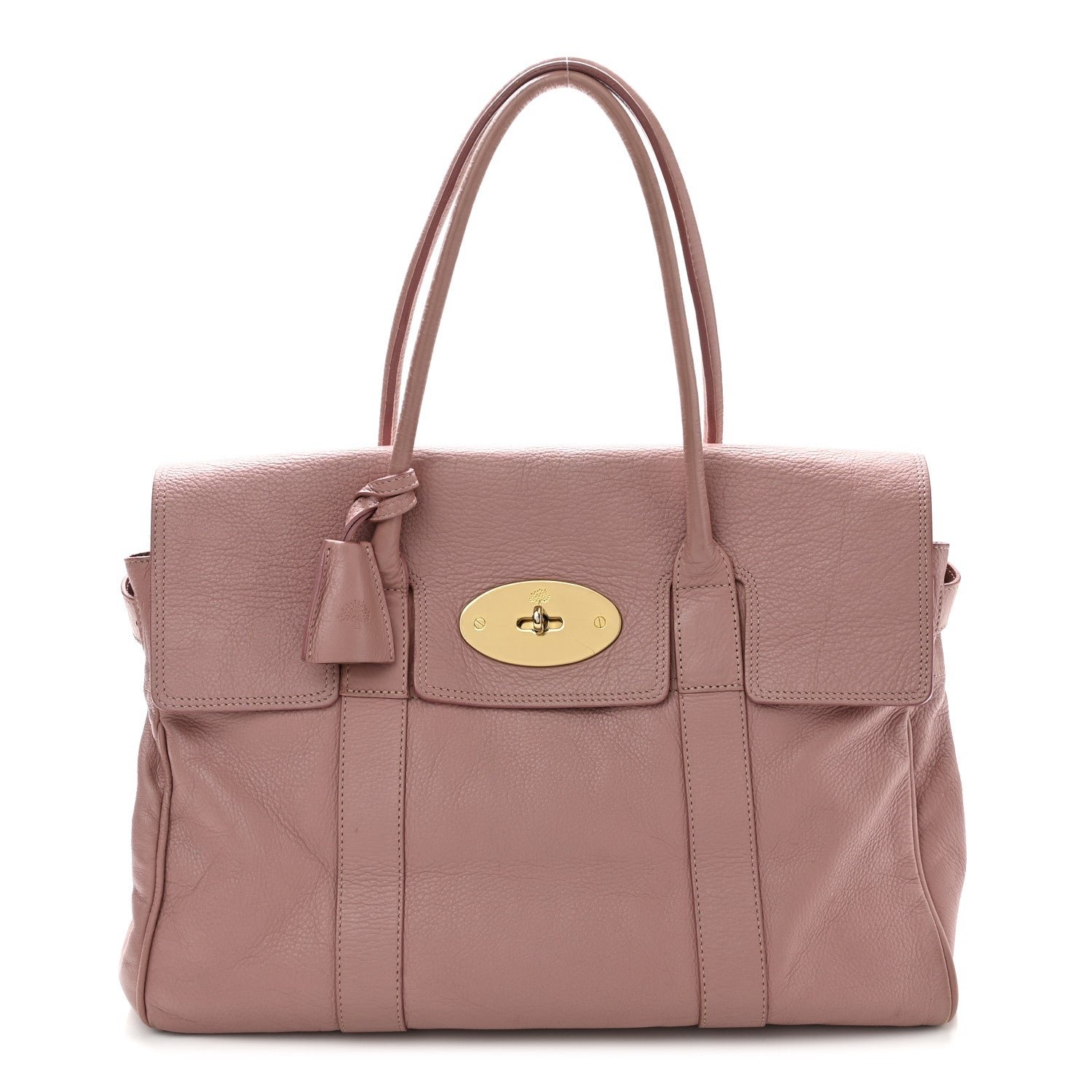 Mulberry Classic Grain Calfskin Bayswater Powder Pink