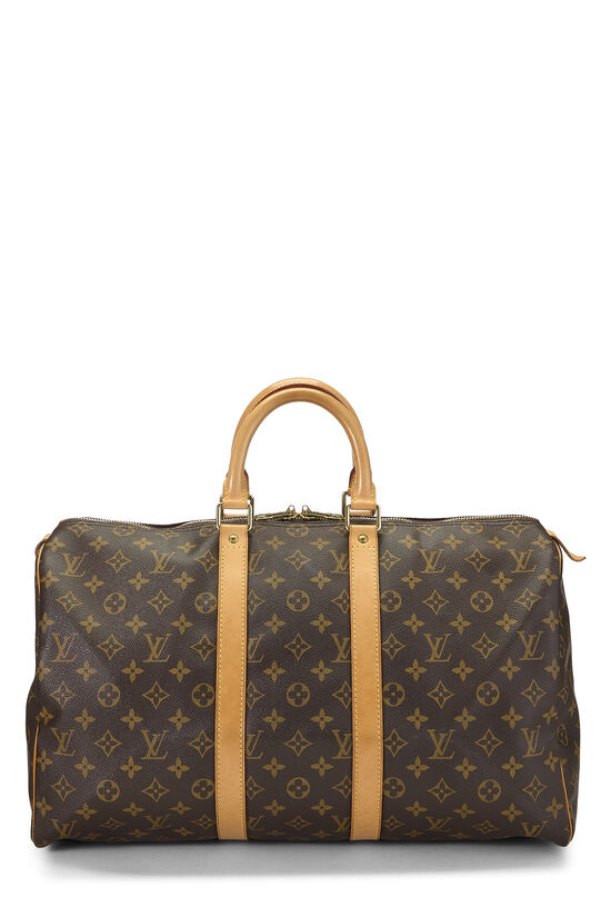 Louis Vuitton Monogram Canvas Keepall 45