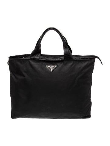 Tessuto Nylon Briefcase Vintage
