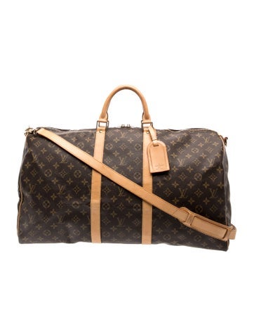 LV Monogram Keepall Bandouliere 55