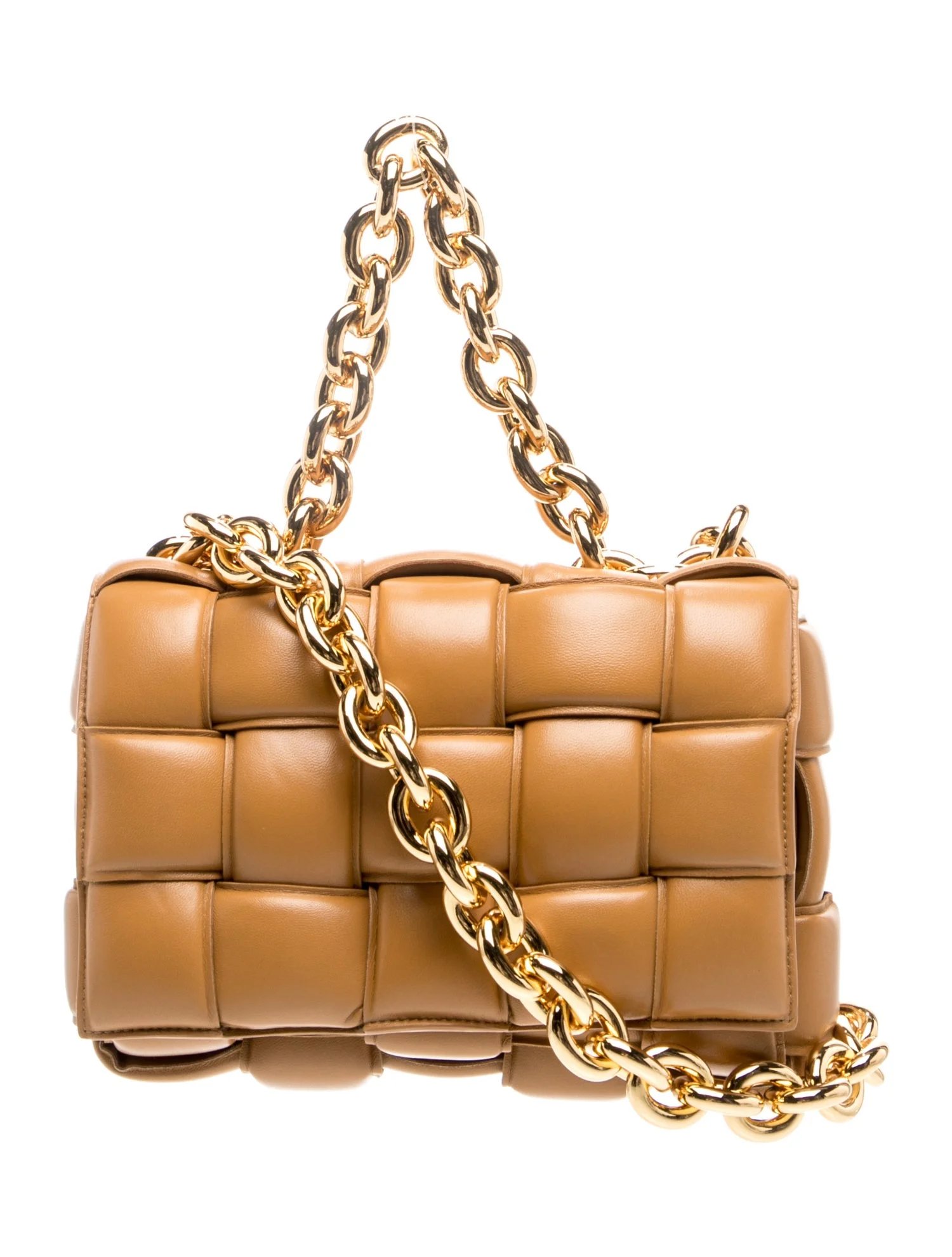 Bottega Veneta Intrecciato Chain Padded Cassette