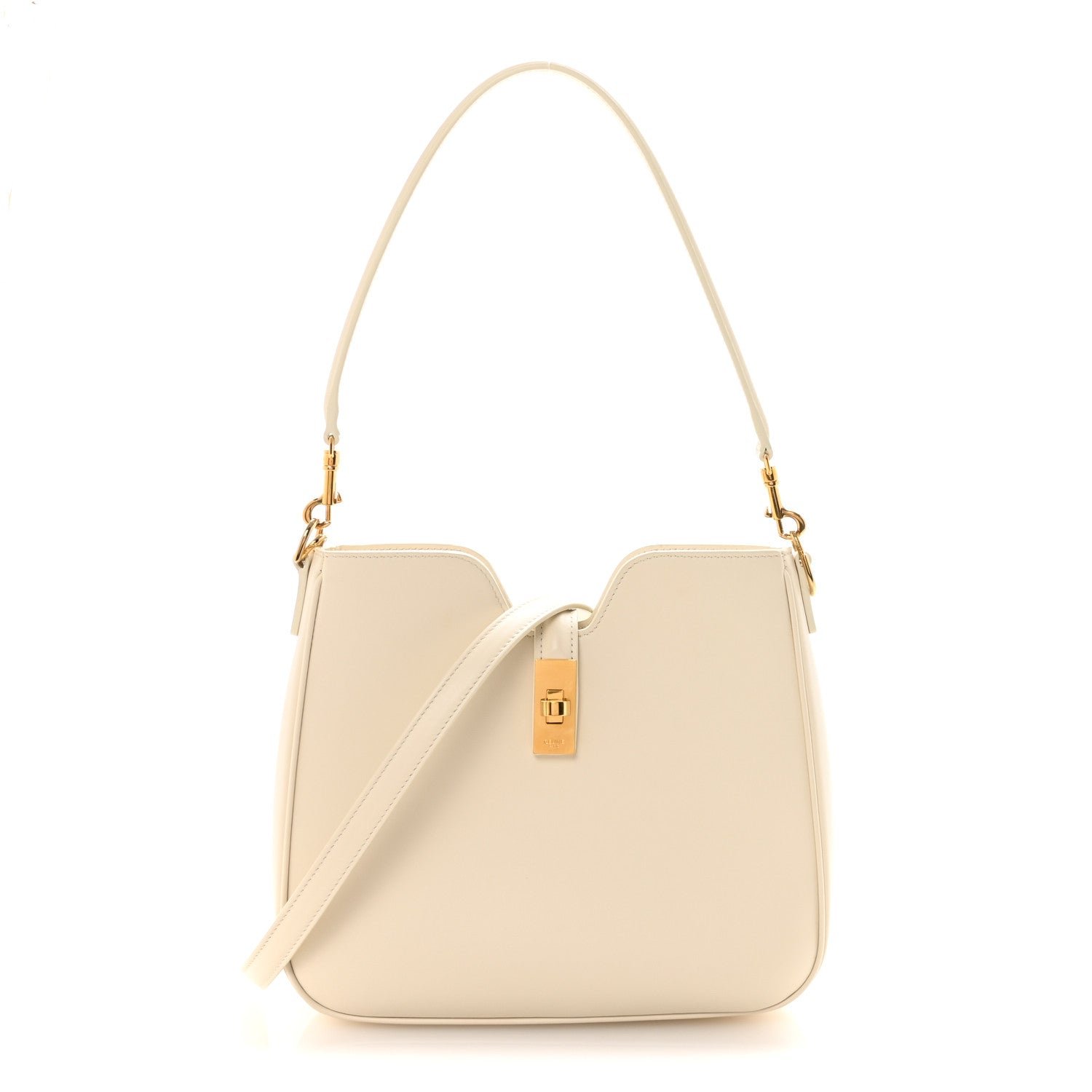 Celine Smooth Calfskin Small Camille 16 Soft Bag Rice