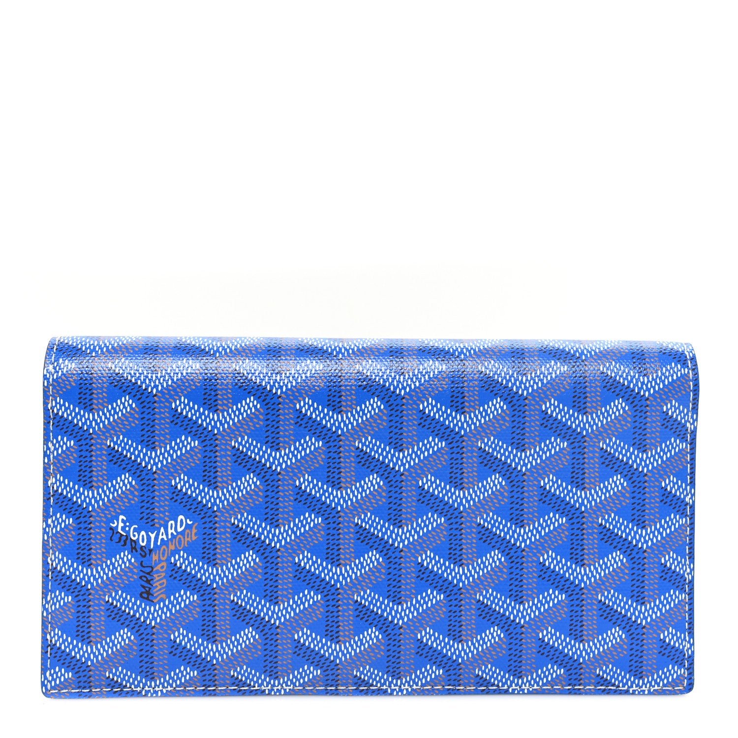 Goyard Goyardine Richelieu Wallet Sky Blue