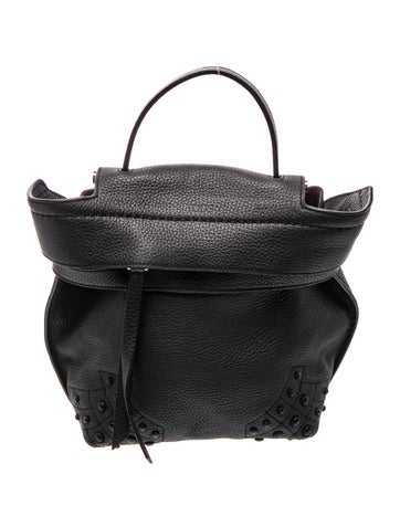 Leather Top Handle Bag