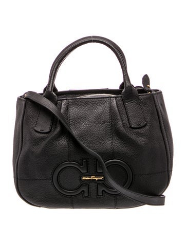 Leather Top Handle Bag