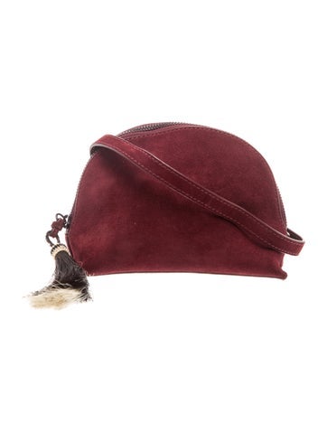 Suede Crossbody Bag