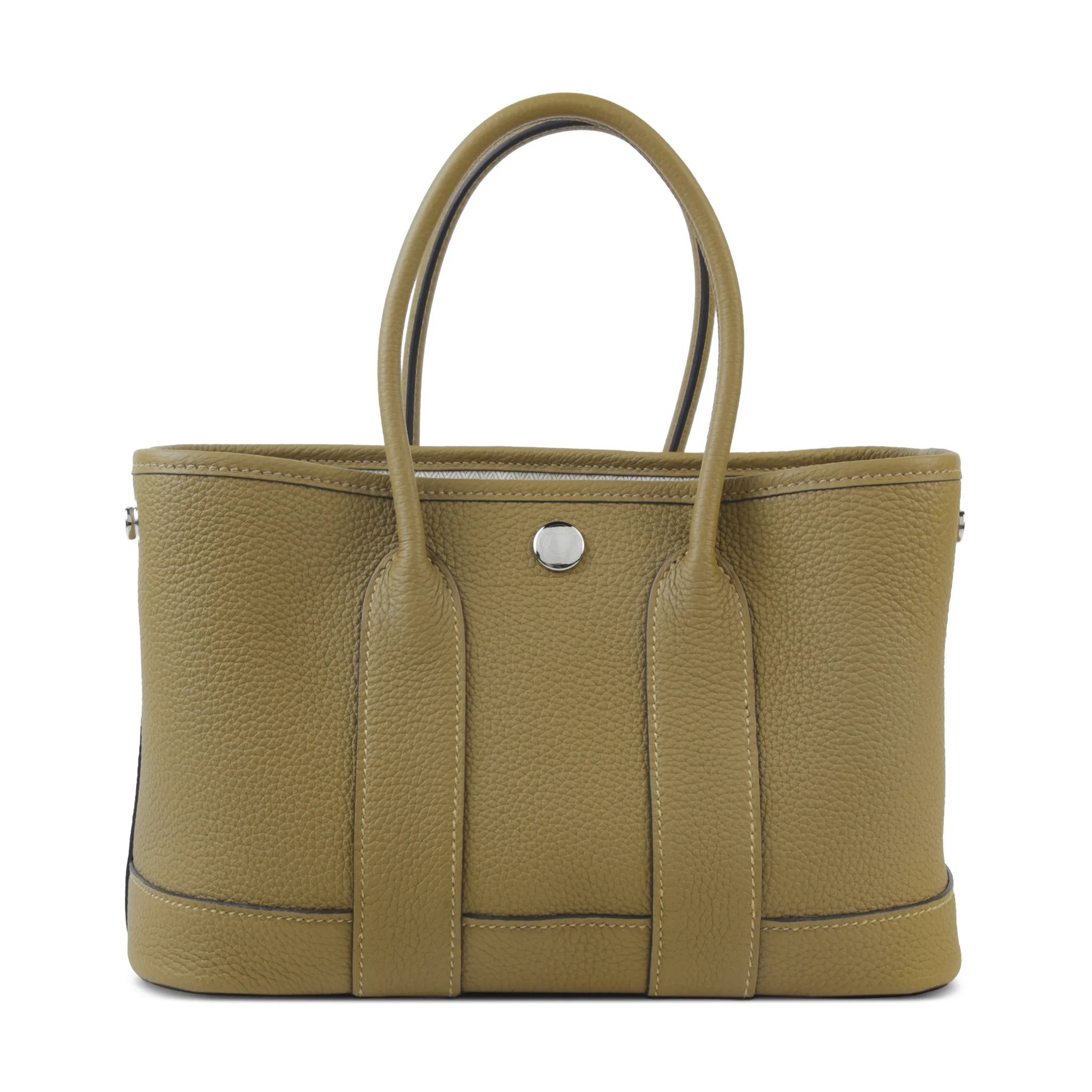 Unused ( Rank NS ) HERMÈS Neo Garden Party 23 Dune (2D) Negonda Palladium hardware G (2026)