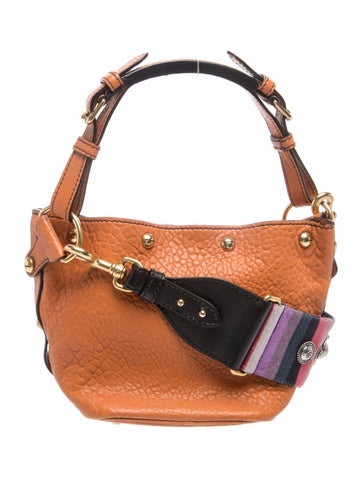 Leather Top Handle Bag