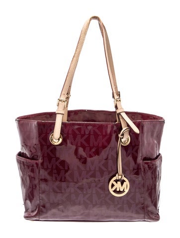Embossed Leather Tote